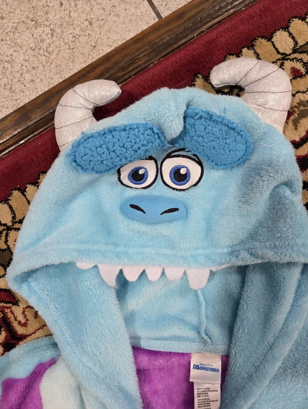 Monster One-Piece Hooded Pajamas